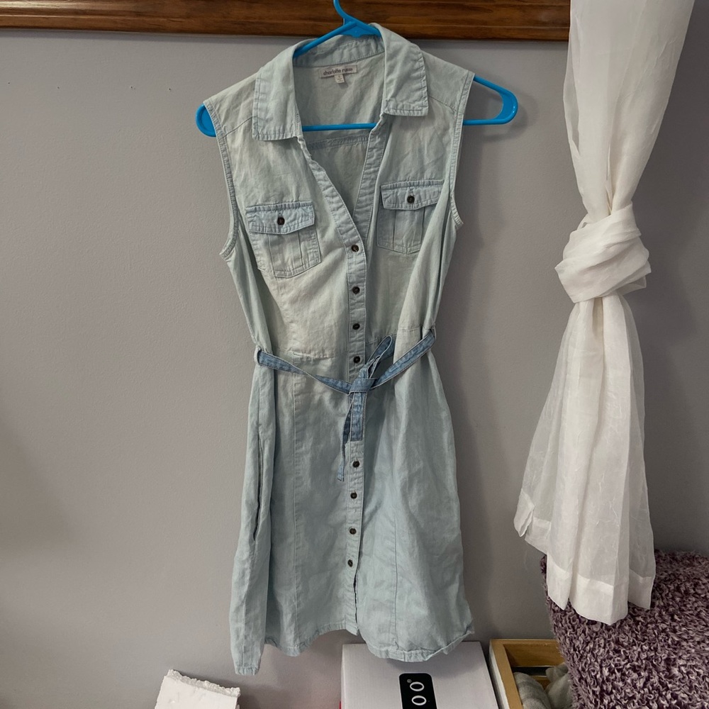 Denim dress